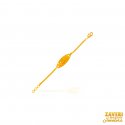 Click here to View - 22Kt Gold Fancy Baby Bracelet (1Pc) 