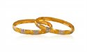 22 Karat Gold Baby Bangle (2pc) - Click here to buy online - 1,170 only..