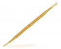 22K Gold Ladies Filigree Bracelet  - Click here to buy online - 1,109 only..