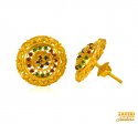 Click here to View - 22 Karat Gold Meenakari Earring 