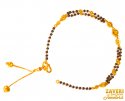 22K Black Beads Bracelet  - Click here to buy online - 597 only..