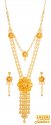 21K long Necklace Set - Click here to buy online - 6,931 only..