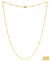 22Kt Gold Multi Tone Fancy Chain - Click here to buy online - 903 only..