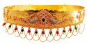22k Gold Peacock Vaddanam - Click here to buy online - 18,373 only..