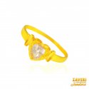 22kt Gold Baby Girl Ring - Click here to buy online - 130 only..