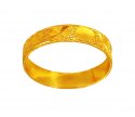 22kt Gold Wedding Band - Click here to buy online - 257 only..