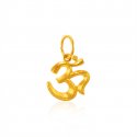 22K Gold OM Pendant - Click here to buy online - 230 only..