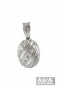 Fancy white gold pendant - Click here to buy online - 625 only..