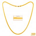 22Kt Gold Fancy Chain for Mens - Click here to buy online - 2,430 only..