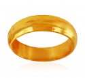 22kt Gold Plain Band - Click here to buy online - 517 only..