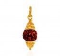 Click here to View - 22 karat Gold Rudraksha Pendant 
