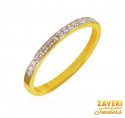 22kt Gold CZ Band - Click here to buy online - 163 only..