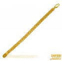 22 Kt Gold Mens Bracelet - Click here to buy online - 2,339 only..