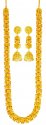 22K Gold Long Necklace Set - Click here to buy online - 10,299 only..