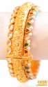 22Kt Gold Antique Kada (1 Pc) - Click here to buy online - 5,569 only..