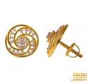 Click here to View - 22Kt Gold CZ Fancy Earrings 