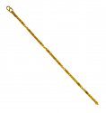 22 Kt Gold Mens Bracelet - Click here to buy online - 884 only..