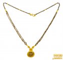 Click here to View - 22K Floral Design Long Mangalsutra  