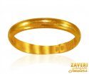 22Karat Gold Simple Plain Band - Click here to buy online - 415 only..