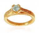 Certified Diamond 18K Gold Ring - Click here to buy online - 5,411 only..