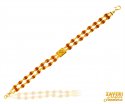 22 Karat Gold  Bracelet - Click here to buy online - 1,281 only..