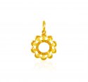 22K Gold Fancy Pendant - Click here to buy online - 241 only..