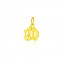 22Kt Gold OM Pendant - Click here to buy online - 167 only..