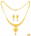 Click here to View - Fancy Necklace Set 22 Kt 