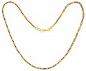 22Kt Gold Beads Mangalsutra Chain - Click here to buy online - 855 only..
