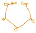 22k Gold Ladies Bracelet - Click here to buy online - 434 only..