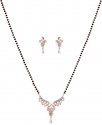 Click here to View - MangalSutra Set 18K White Gold 