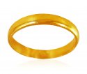 22karat Gold Plain Band - Click here to buy online - 374 only..