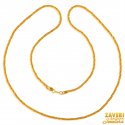 Click here to View - 22 kt Fancy Gold Rope Chain 