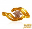 Click here to View - 22 KT Gold Fancy Ring for Ladies 