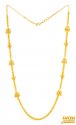 22K Long Chain With Fancy Balls - Click here to buy online - 3,209 only..