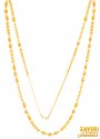 Click here to View - 22Kt Gold Designer Long Chain 