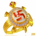 22K Gold Designer Ring - Click here to buy online - 740 only..