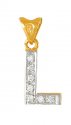 22K Gold ( L ) Pendant - Click here to buy online - 255 only..