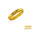 22kt Gold Plain Band - Click here to buy online - 440 only..