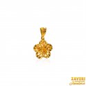 22K Gold Fancy Pendant - Click here to buy online - 375 only..