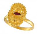 22K Gold Ladies Ring - Click here to buy online - 366 only..