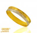 Fancy Gold Band with 2 tone finish - Click here to buy online - 258 only..