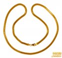 Click here to View - 22kt Gold Flat Chain (22 Inchs) 