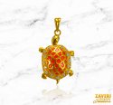 22Kt Gold Fancy Pendant - Click here to buy online - 575 only..