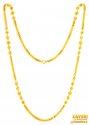 22Kt Gold Fancy Long Chain - Click here to buy online - 6,544 only..