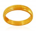 22KT Gold Plain Band - Click here to buy online - 424 only..