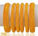 Click here to View - 22K Gold Traditional Bangle set 