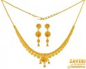 22 Kt Gold Light weight Necklace - Click here to buy online - 1,729 only..