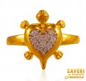 Click here to View - 22 Kt Gold Tortoise Ring 