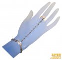 22Kt Gold Black Beads Panja (1 Pc) - Click here to buy online - 1,167 only..